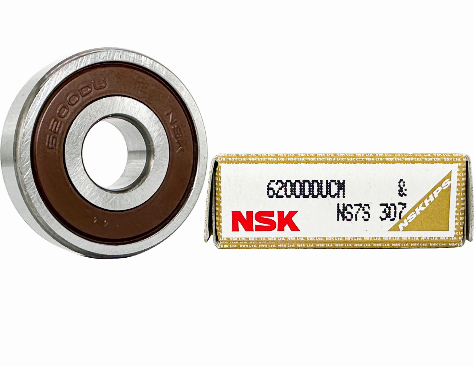 10PACK NSK 6200DDU 10X30X9MM MADE IN JAPAN Double Rubber Seal Ball Bearings