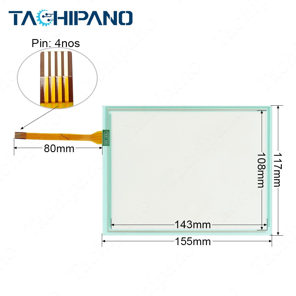 Plastic cover for IRC5 Teach Pendant DSQC679 +Keypad+Screen+LCD display