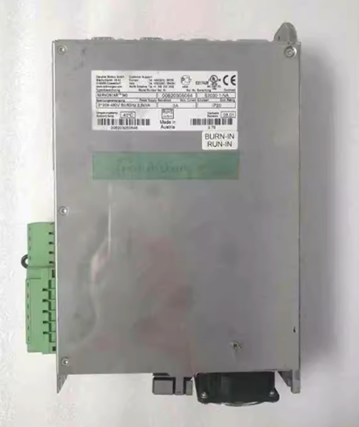 Used & Tested KOLLMORGEN SERVOSTAR 343 S3030 1-NA Servo Drive