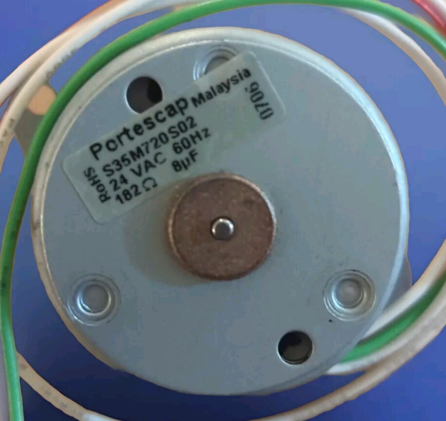 Portescap Motor S35M720S02 24 VAC 60HZ 8uF – RoHS – Malaysia – New