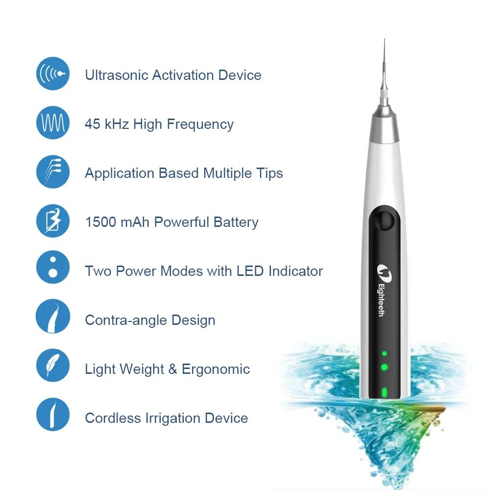 Eighteeth Ultra X Cordless Ultrasonic Endo Activator Root Canal Irrigator