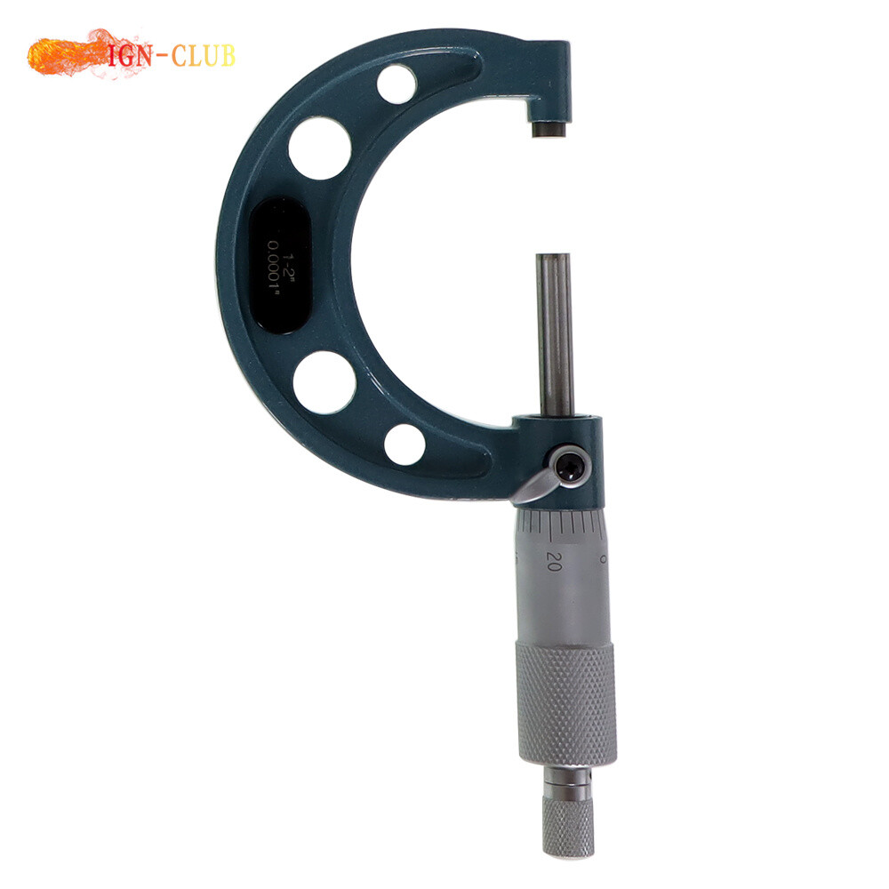 Premium Outside Micrometer Set 0-4″/0.0001″ Machinist Tool Precision Carbide Tip