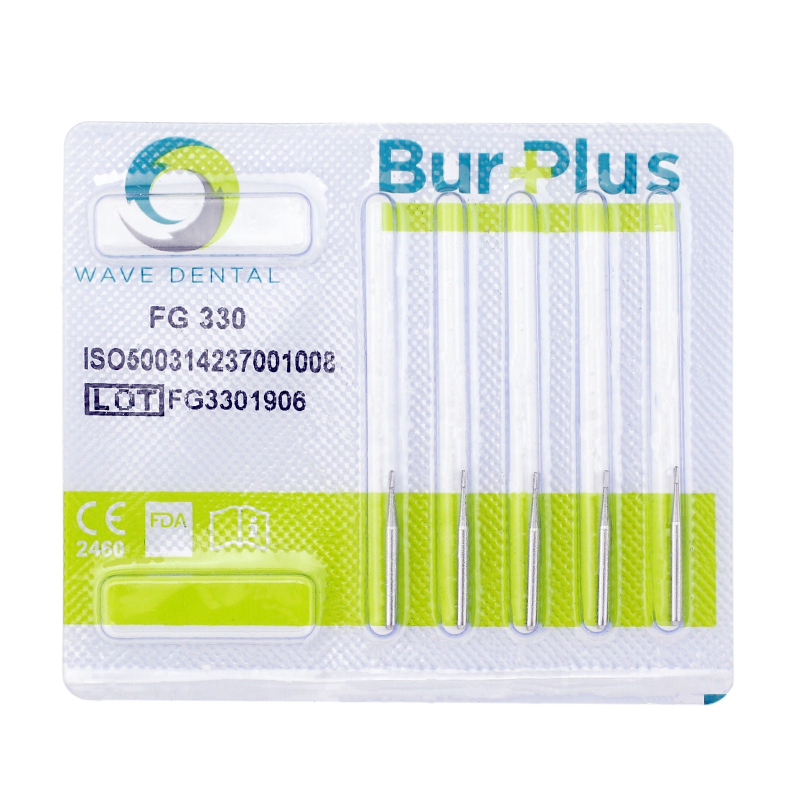 Dental Carbide Burs FG 330 Friction Grip Pear Tungsten Carbides High Speed