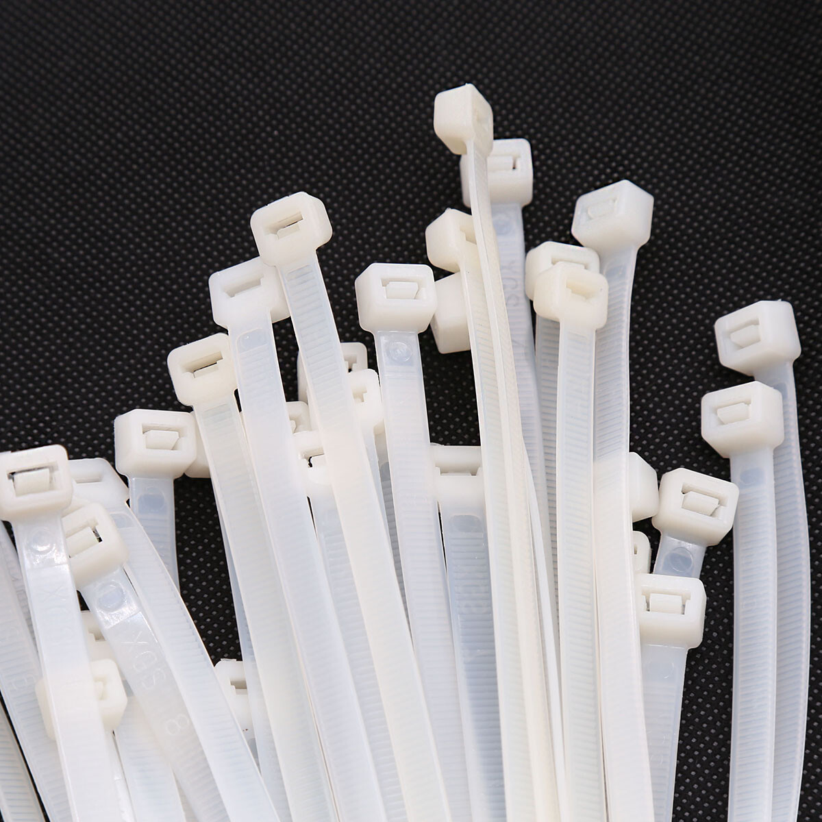 Plastic Cable Zip Ties Width 4mm/Long 100 120 200 250 300mm Nylon Tie Wraps UV