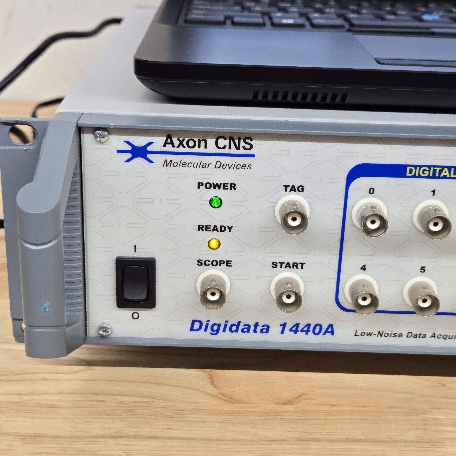 Axon CNS DigiData 1440A Data Acquisition + pCLAMP 10 Dongle & Configured Laptop