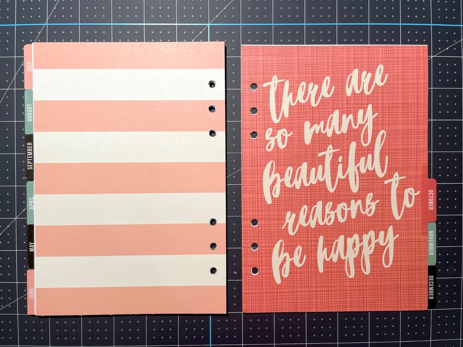 Carpe Diem Undated A5 Monthly Planner Inserts – Bloom