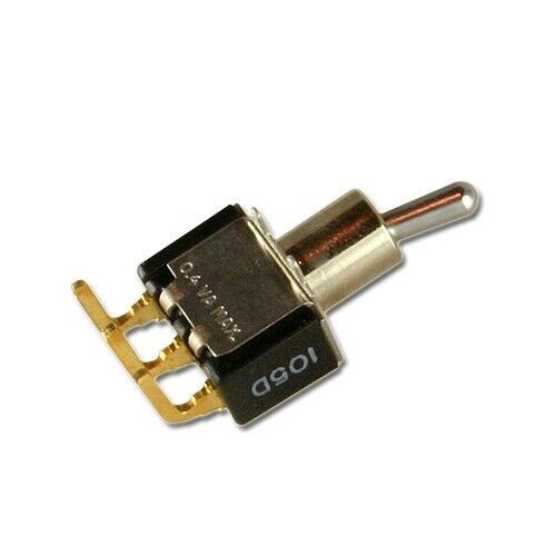 (2x) SPDT On-None-On Toggle Switch w/ Right Angle PC Pins – 0.4VA Max FREE SHIP