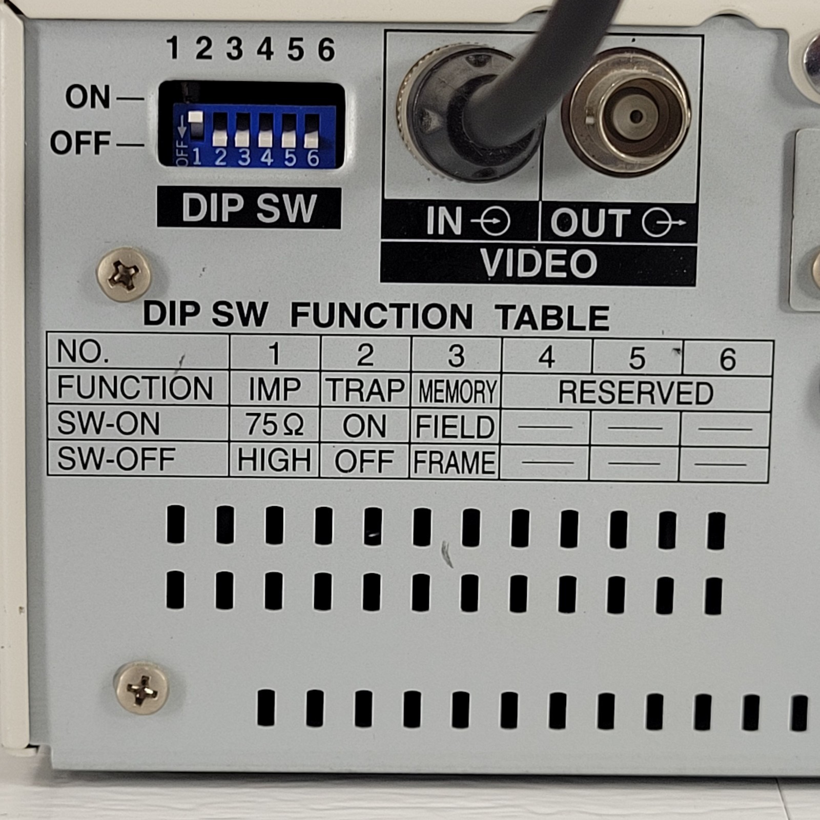 TESTED MITSUBISHI P93W B/W Thermal Video Copy Processor w/Video Cable