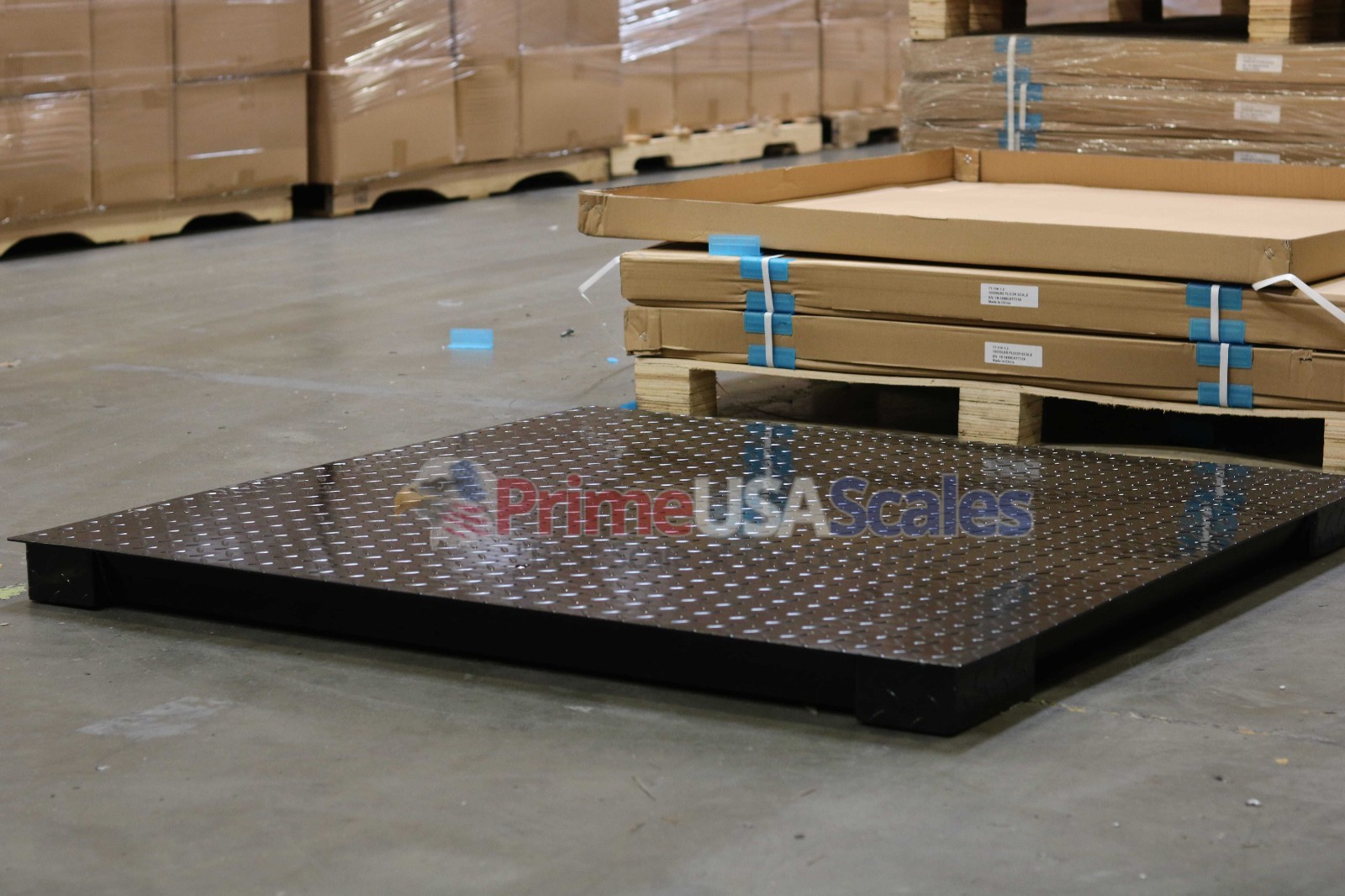 Floor Scale / Heavy Duty Platform (5’x5′) 60″x60″ 10,000 lb by 0.5 lb accuracy