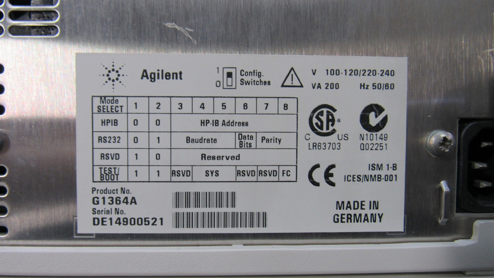 FULL REFURB; AGILENT 1100 HPLC; G1364C FC/G1311A Quat/G1315A DAD/G1316A/G1322A