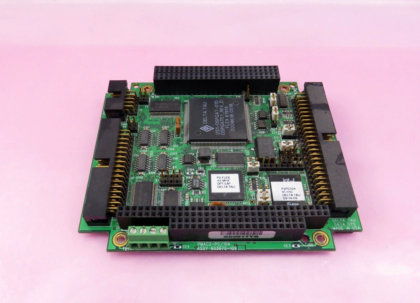 Delta Tau PMAC2-PC/104 ASSY 603670-109 Motion Controller