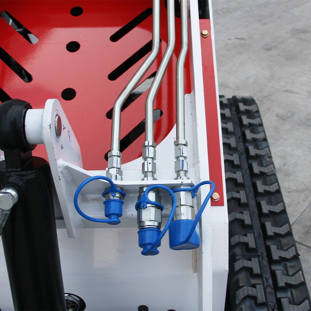 Mini Skid Steer Loader Tracked 13.5HP Stand-on Compact Skid Steer USA Stock