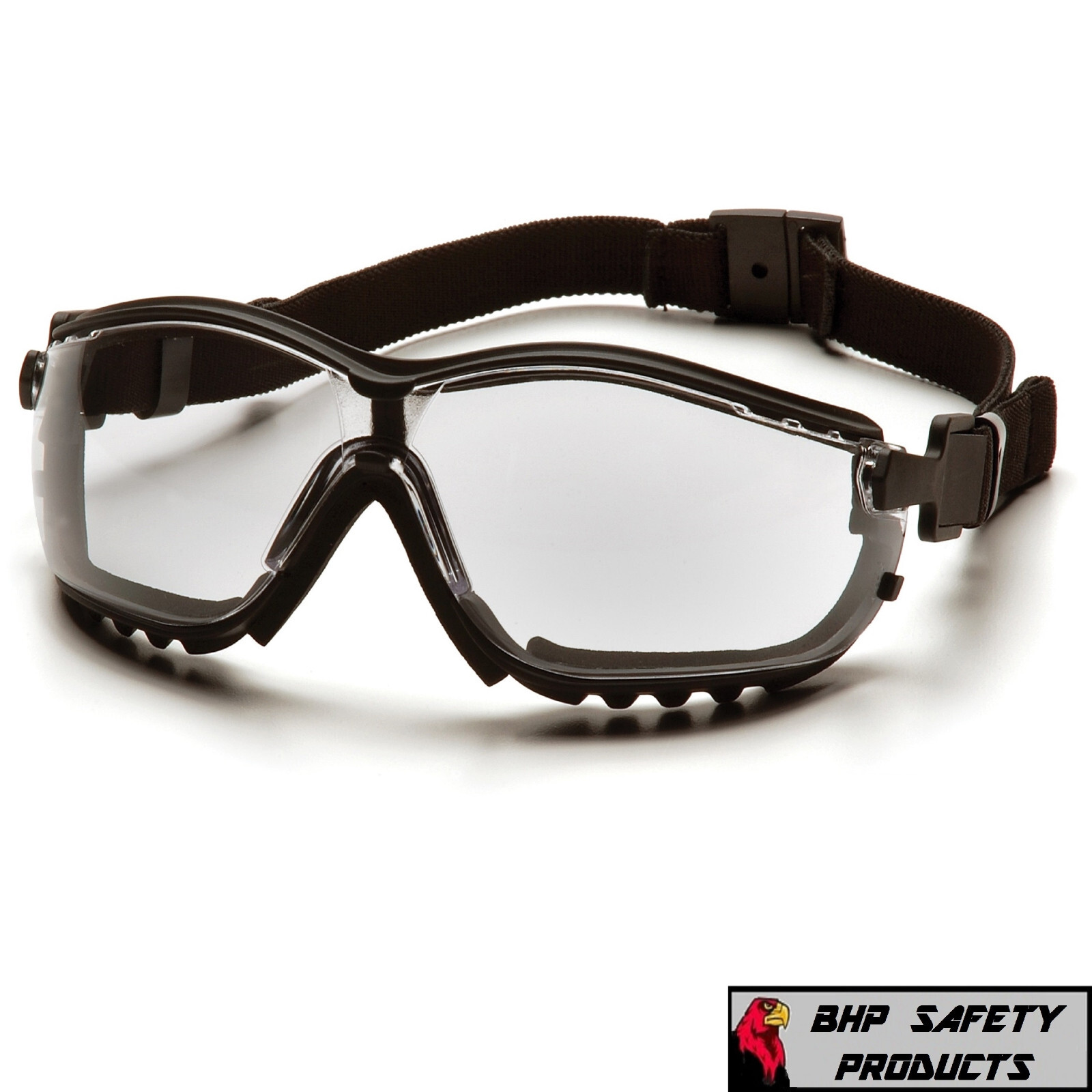 PYRAMEX V2G SAFETY GLASSES/GOGGLE HYBRID ANTI-FOG LENS Z87+ CHOOSE YOUR COLOR!