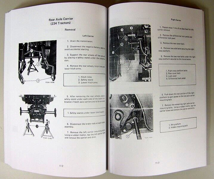 Lot International 234 244 254 Tractor Service Manual Repair Shop Ih Technical