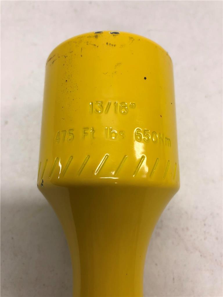 AccuTorq Yellow 13/16″ Torque Socket Drive 475 Ft. Lbs. 650Nm