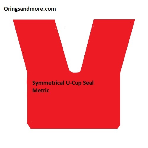 Hydraulic U Cup Seals Metric Rod Piston 75mm ID x 95mm OD x 10mm