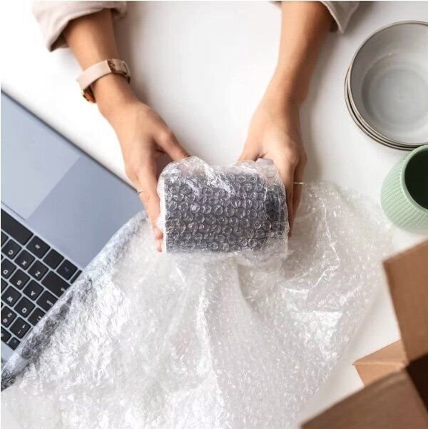 3/16″ SH Small Bubble Cushioning Wrap Padding Roll 1400’x 12″ Wide Perf 12″…