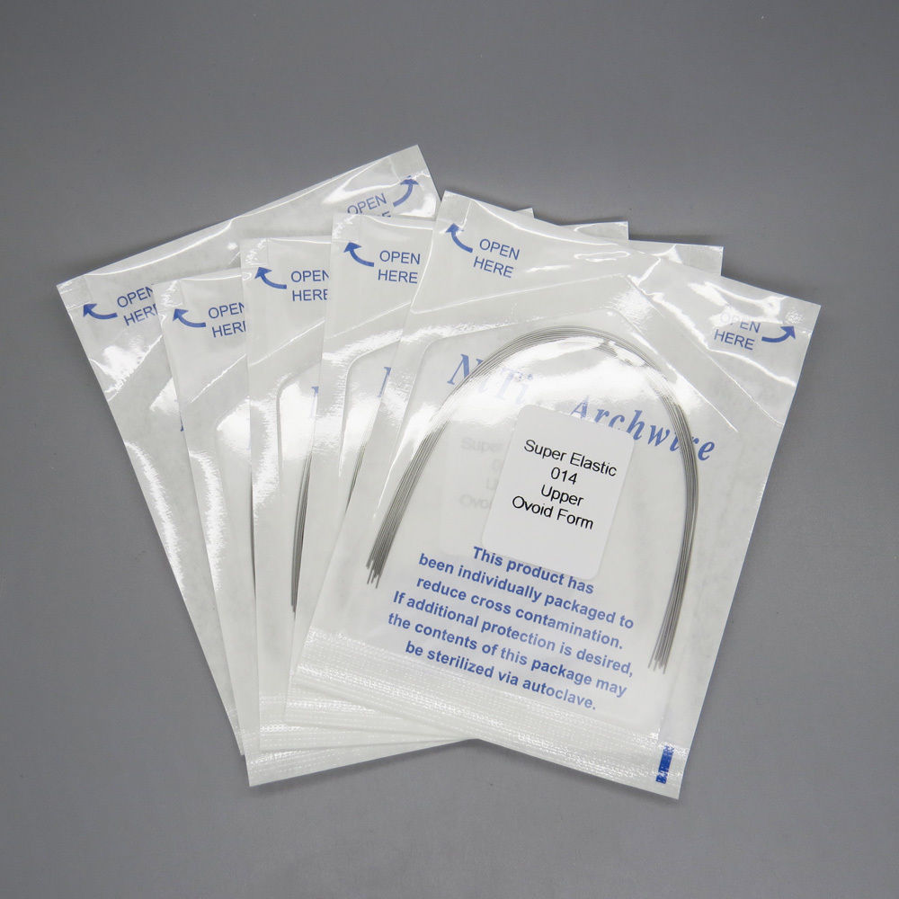 Dental Orthodontic Super Elastic Round Niti Arch Wires Upper + Lower 012-020