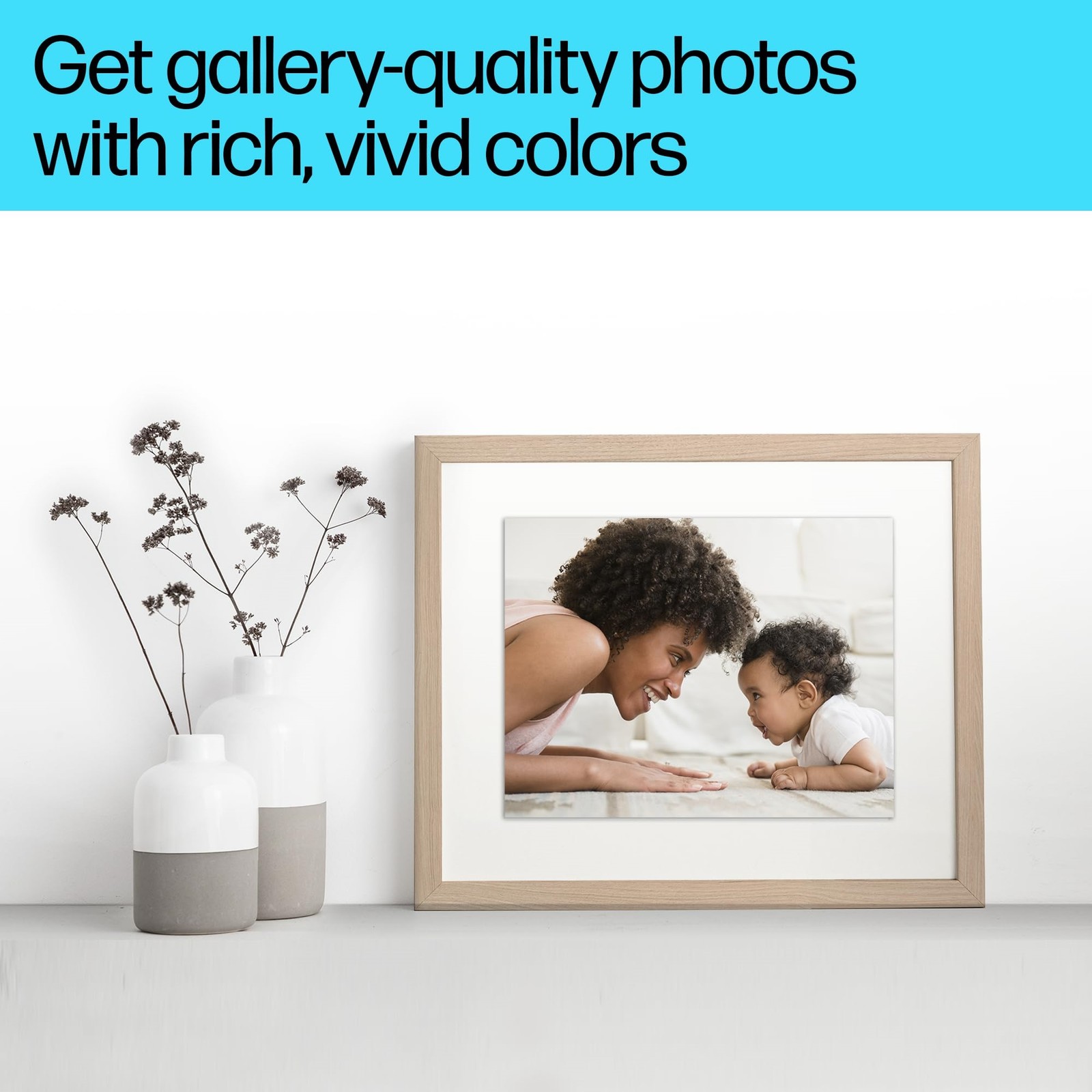 HP Premium Plus Photo Paper For Inkjet 8.50″ x 11″ 80lb Glossy White CR670A