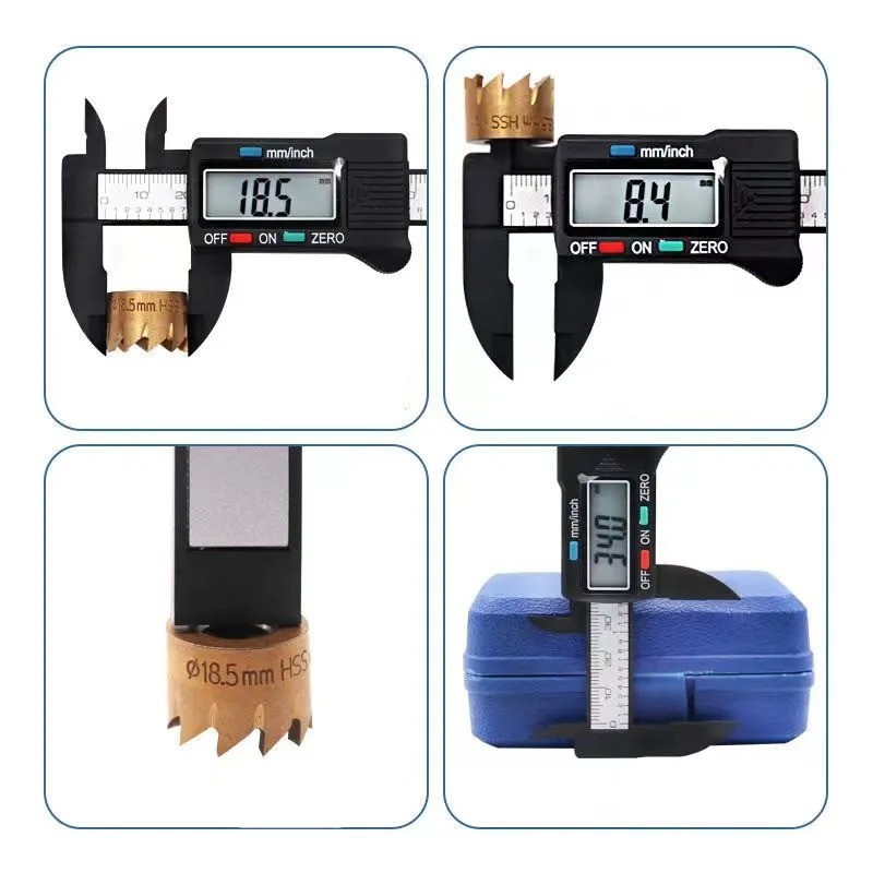 150mm Digital Caliper Carbon Fiber Electronic Vernier Caliper Gauge Micrometer