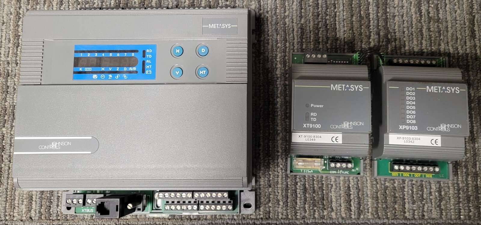 Johnson Controls Metasys DX-9100-8454 L0277 Controller & Expansion Modules