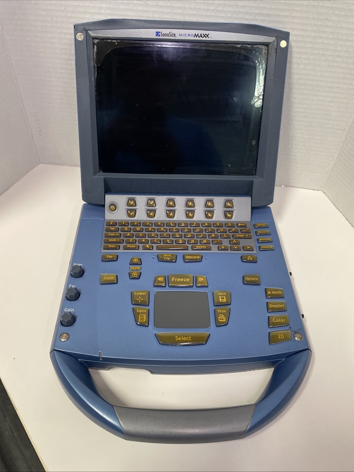SonoSite MicroMaxx Portable Ultrasound System P06468-11 with HFL38/13-6 MHz