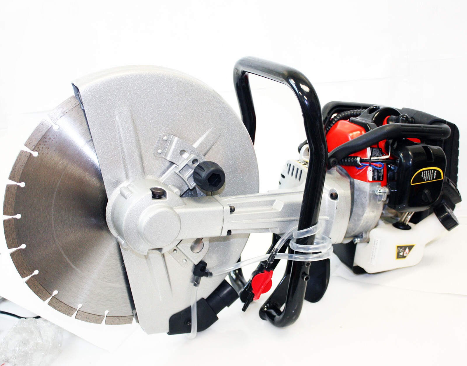 2 Stroke Gas Power Handheld 14″ Cement Wet Dry Masonry Concrete Cut Saw W/Blade