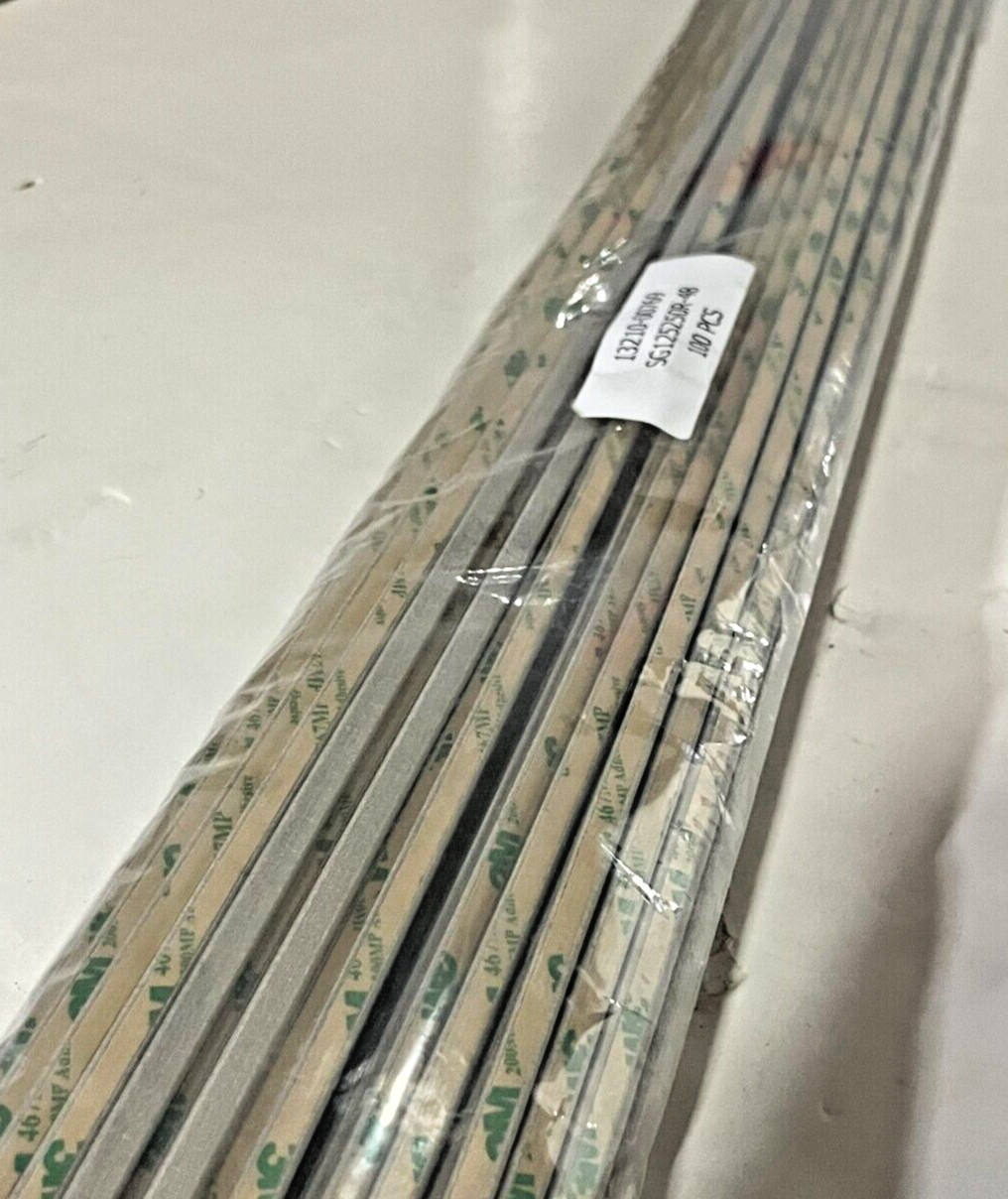 New LeaderTech Lot of 100 SG125250R-48 EMI Gasket Absorber Shielding Sheets 48ft