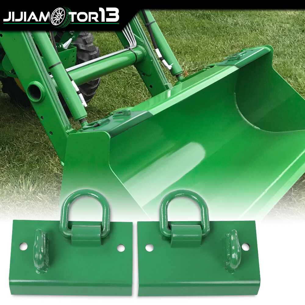 Bolt on Grab Hooks D Rings For John Deere Compact Tractor 1025R 2032R 3320 2520
