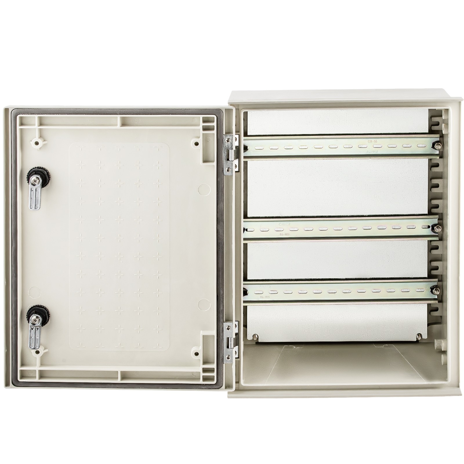 VEVOR Fiberglass Enclosure Electrical Enclosure Box 15.7 x 11.8 x7.9″ Wall Mount