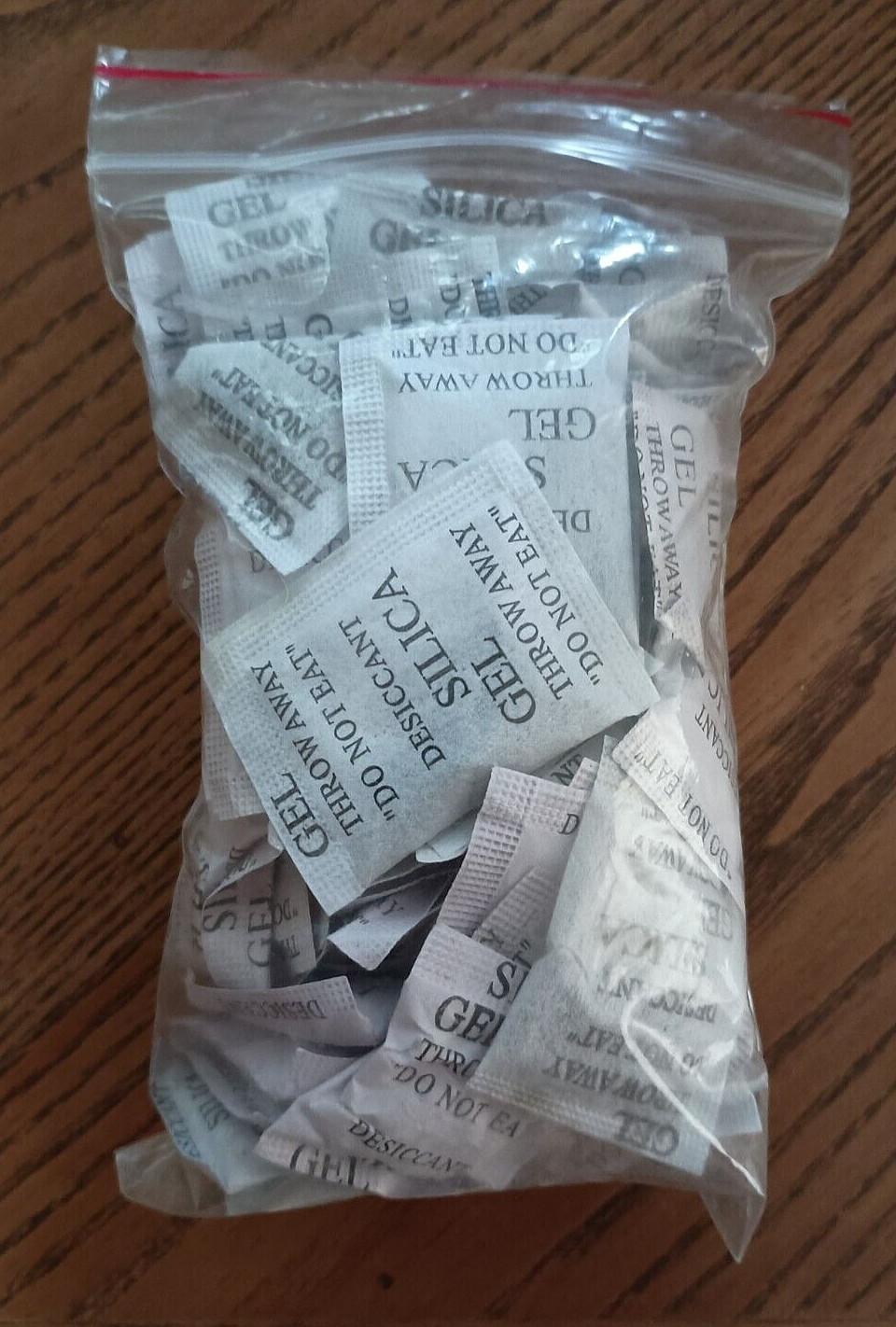 60 Packets 5g Grams Silica Gel Desiccant Pack Moisture Absorber Reusable