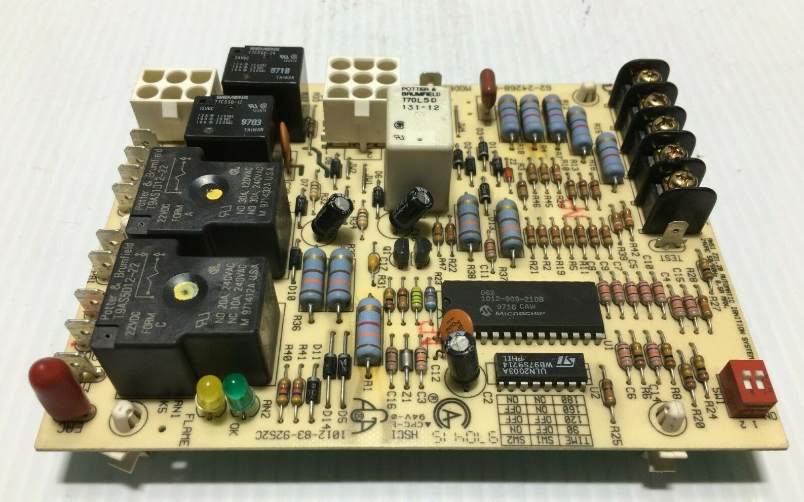 Rheem Ruud 62-24268-01 Furnace Control Circuit Board 1012-925A #V163
