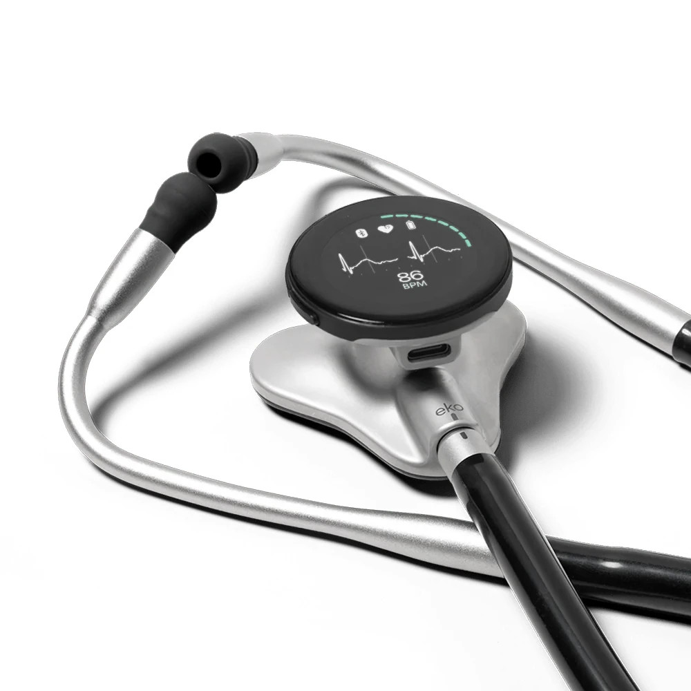 Eko CORE 500™ Digital Stethoscope — SILVER — BRAND NEW UNUSED