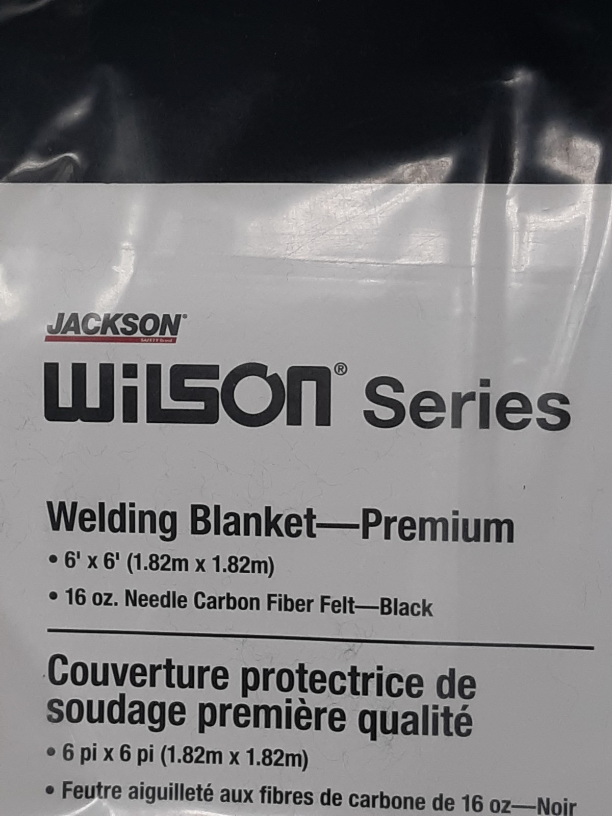 Jackson Safety Wilson Series 36320 Welding Blanket 6’x6′ 16oz Black