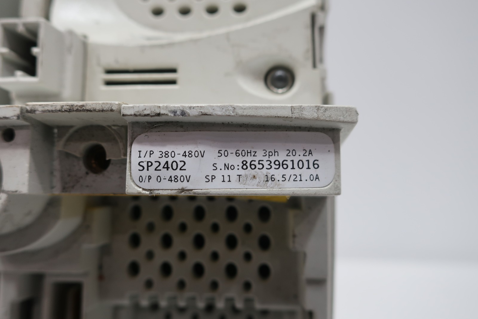 Leroy Somer SP2402 Unidrive 7.5/11kw 380-480v-ac 0-480v-ac