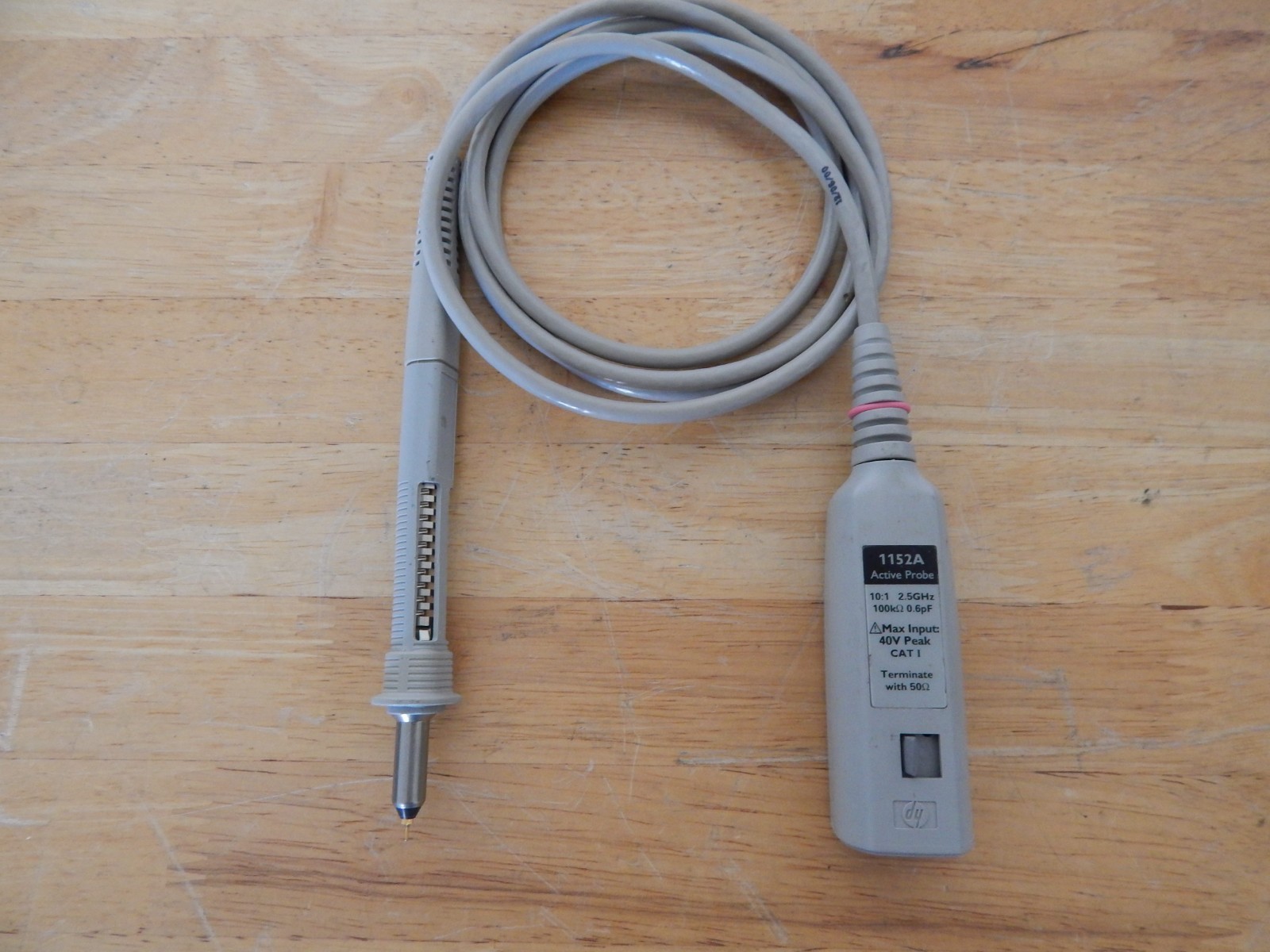 Agilent / HP 1152A 10.1, 2.5 GHz, 0.6pF Active Probe, with Case & Accessories
