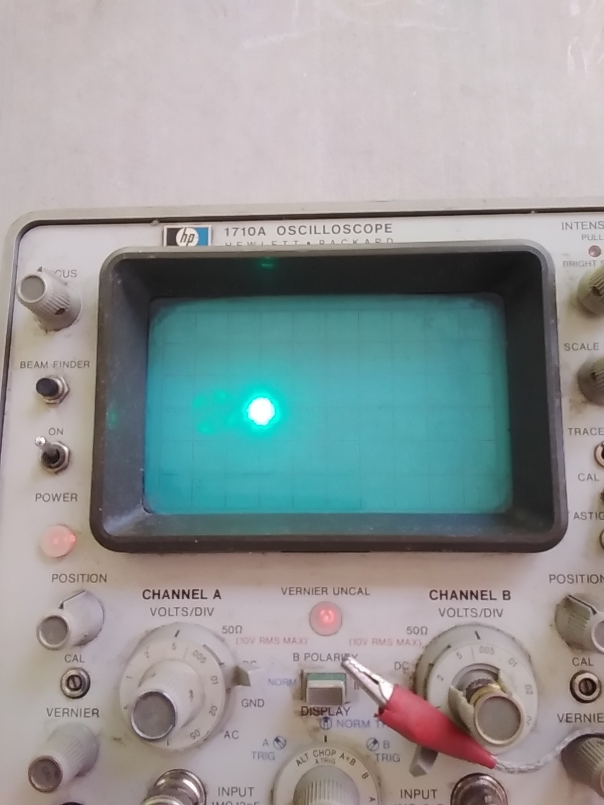 B&K Precision 1710A Dual Trace Oscilloscope -OPT H50