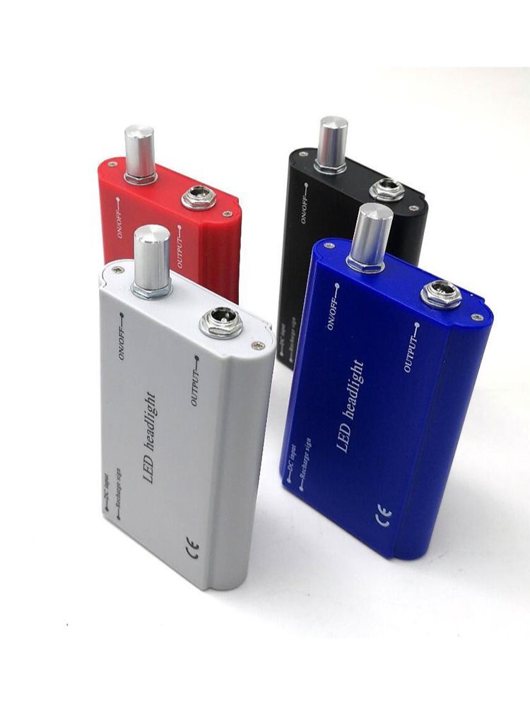 Rechargeable Battery Pack 1800Mah with Belt Clip for Dental LED Head Light USA