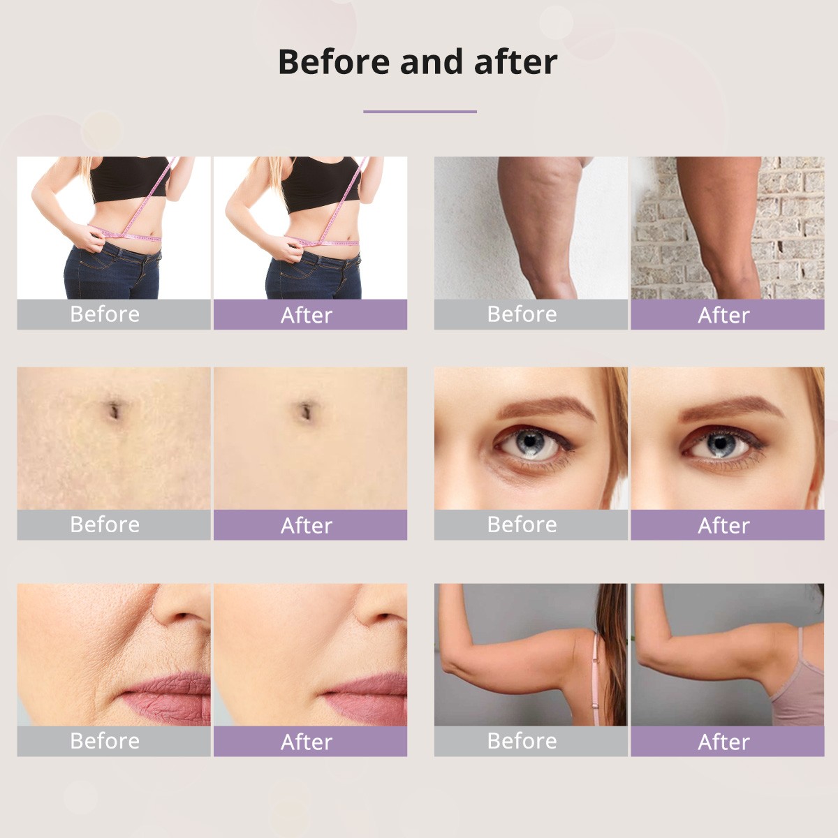 6 in 1 Beauty Machine for Body Massage Facial Skin Care Skin Lifting Lost Weig78