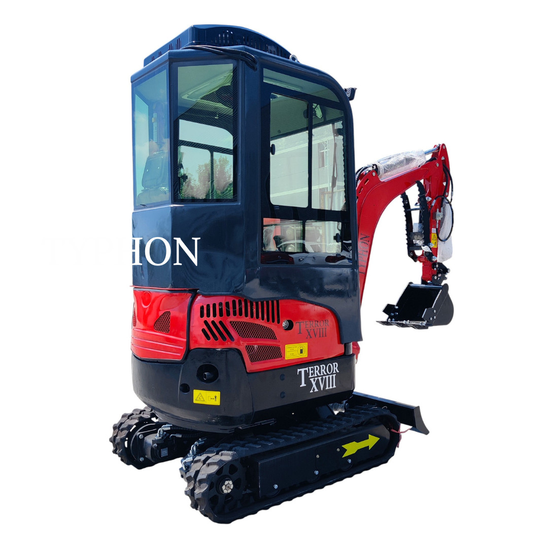 TYPHON Terror XVIII Prestige Mini Excavator 2 Ton AC Cabin DIgger Kubota D902