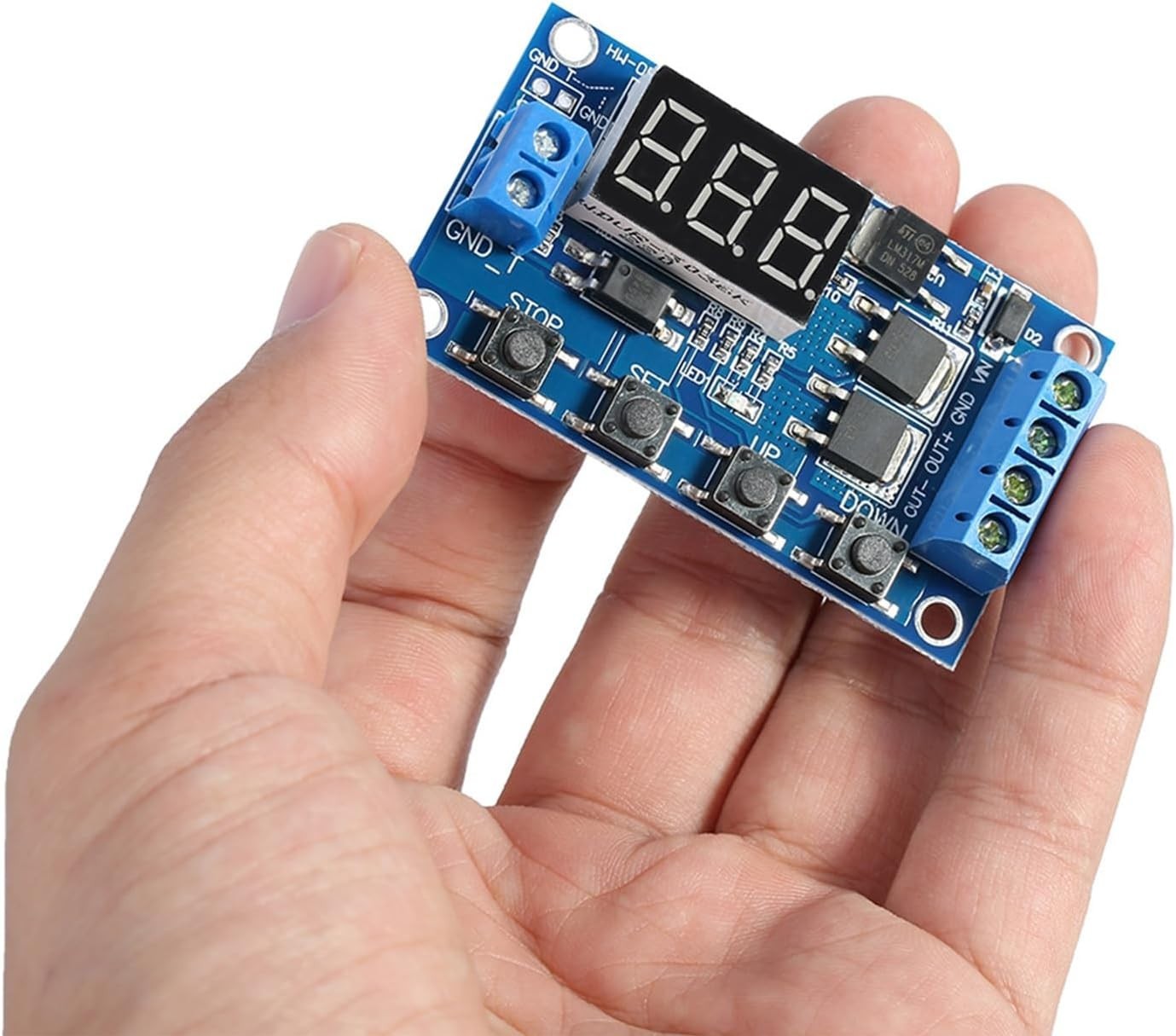 DC 5V-36V Timer Module Relay Switch with LED Display – High Performance