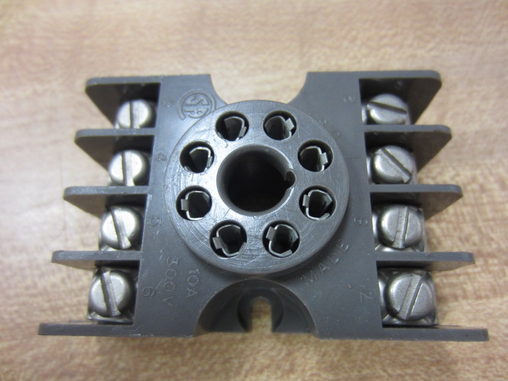 Potter & Brumfield 27E122 Relay Socket Dark Grey