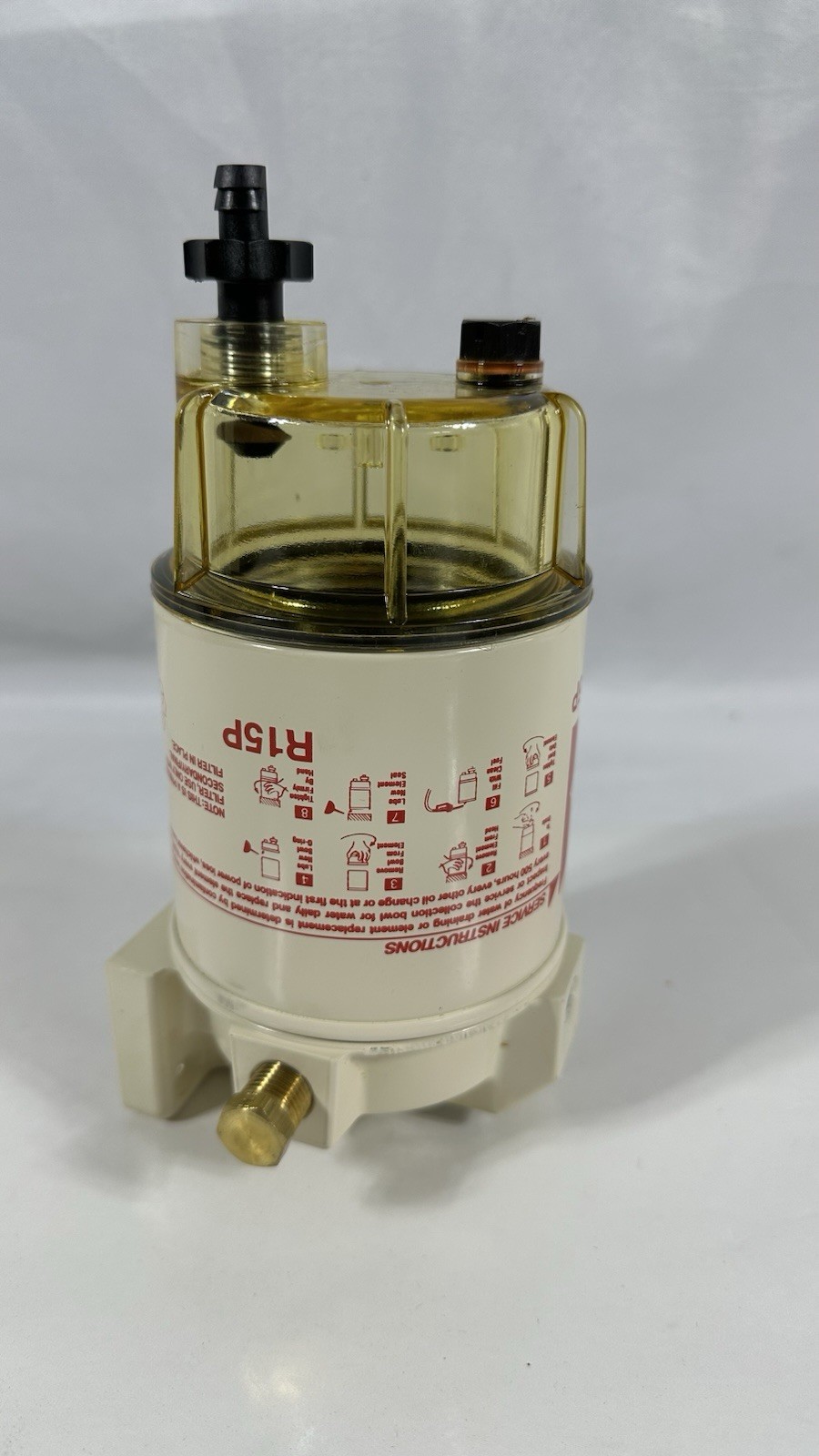 Racor 215R30 200R Fuel Filter Water Separator Housing Assembly R15P New OEM