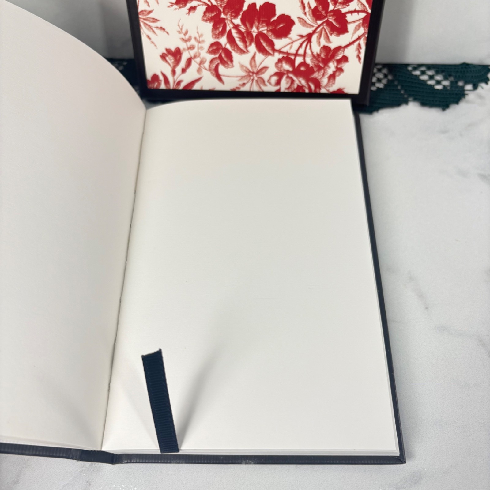 Gucci GG Red Floral Bloom Journal, Notebook, Sketch Book, Doodle Pad New w/ Box