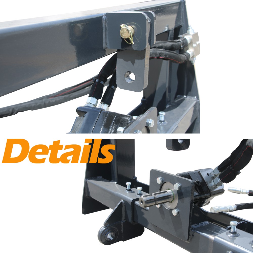 Wolfequip 3 Point Quick Hitch Attach Category 0,1,2 Tractor Skid Steer Adapter