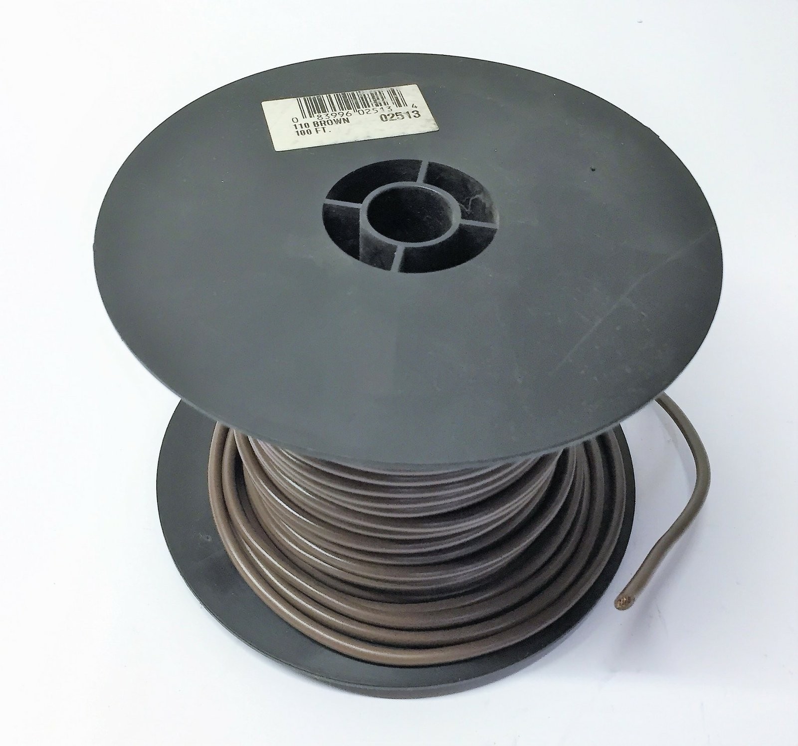 Unbranded/Generic 10 Gauge #110 Brown Bulk Wire Reel NOS