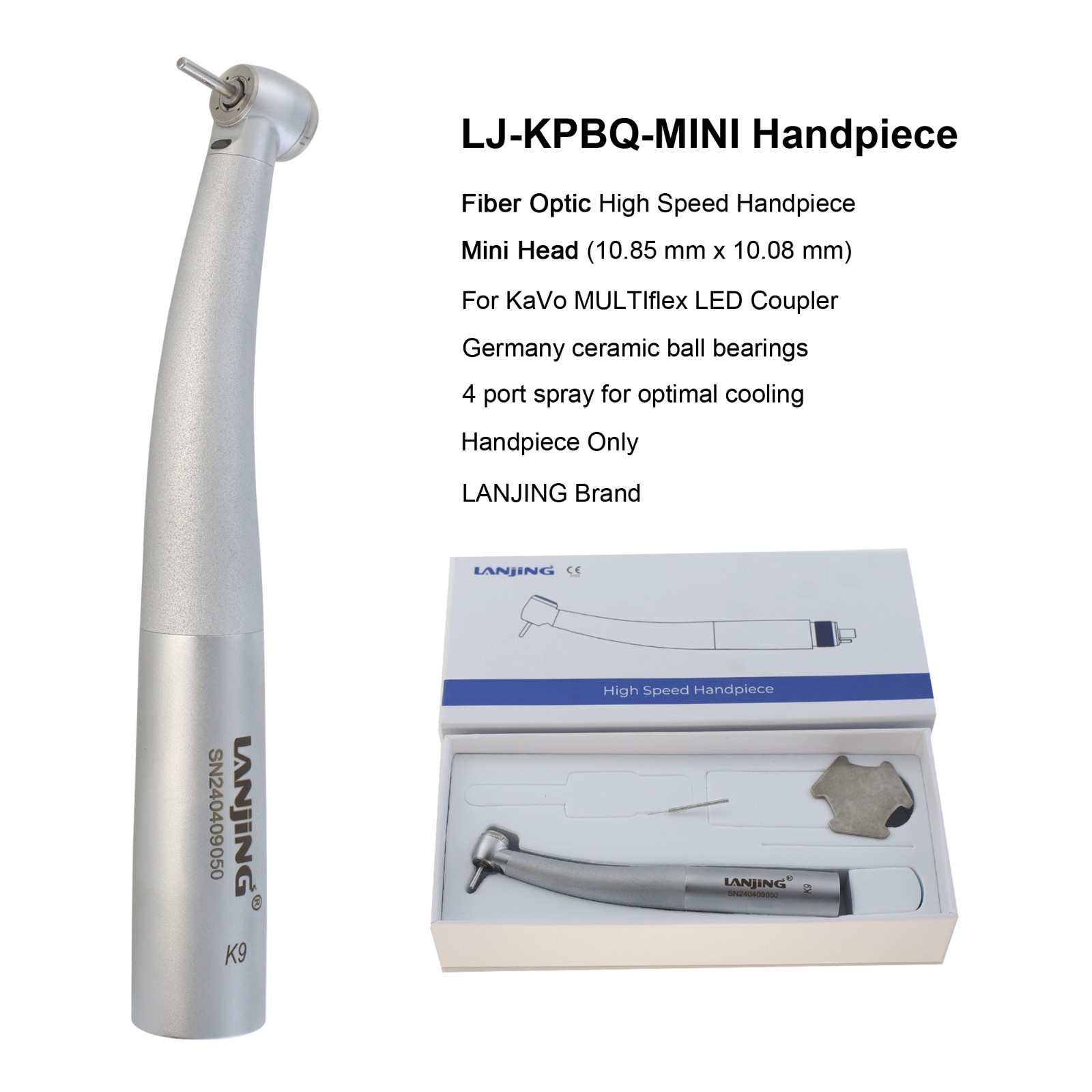 COXO Dental Handpiece Fiber Optic High Speed Turbine For KaVo MULTIflex Coupler