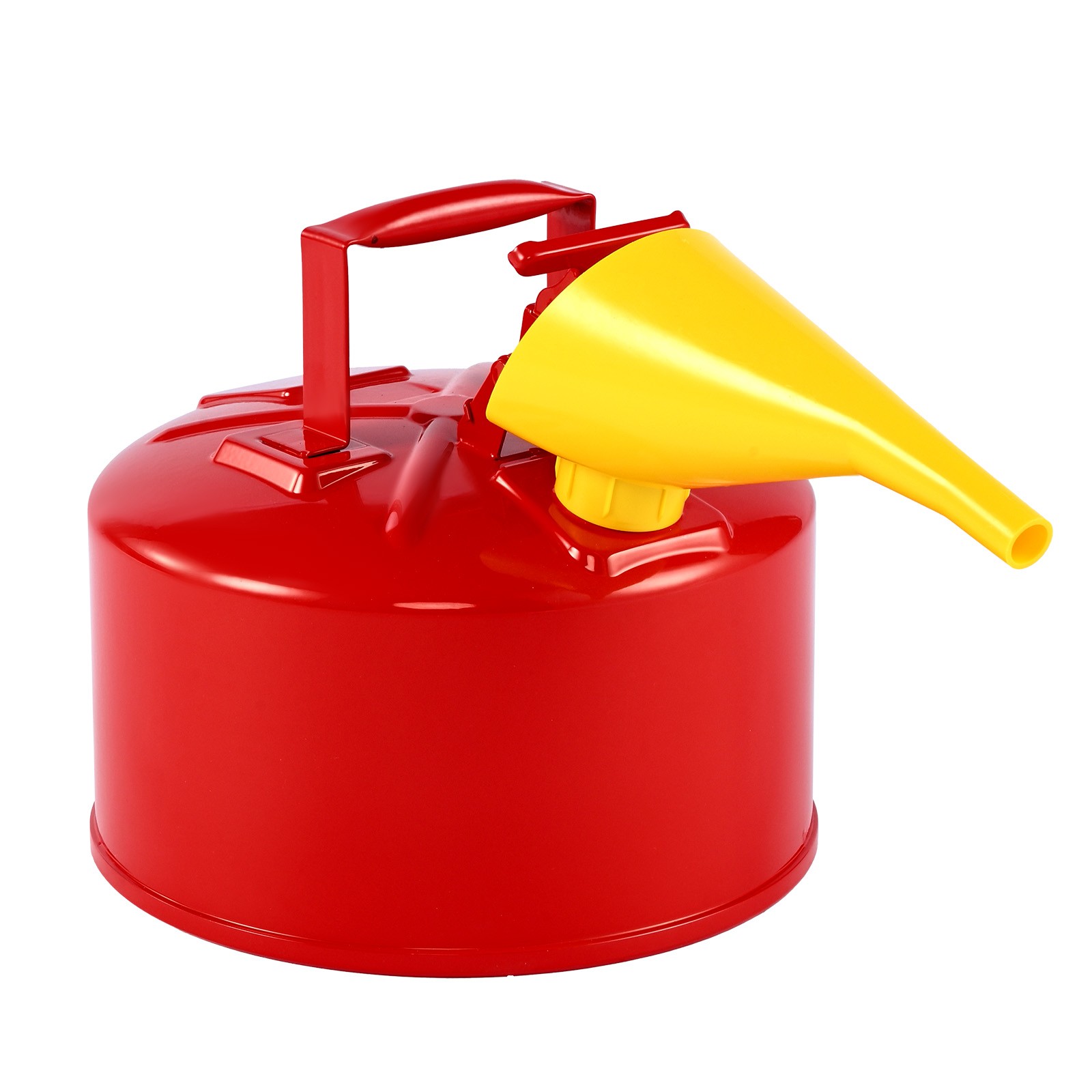 Uimoso 2.5 Gallon Red Safety Gas Can with Flame Arrester and Funnel