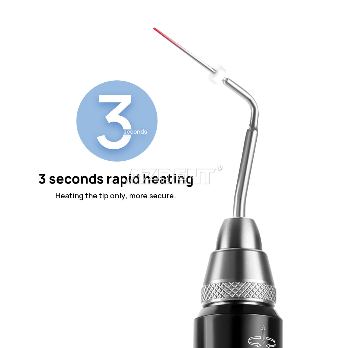 Dental Cordless Gutta Percha Obturation System Endo Heated Pen Root/Hand Plugger