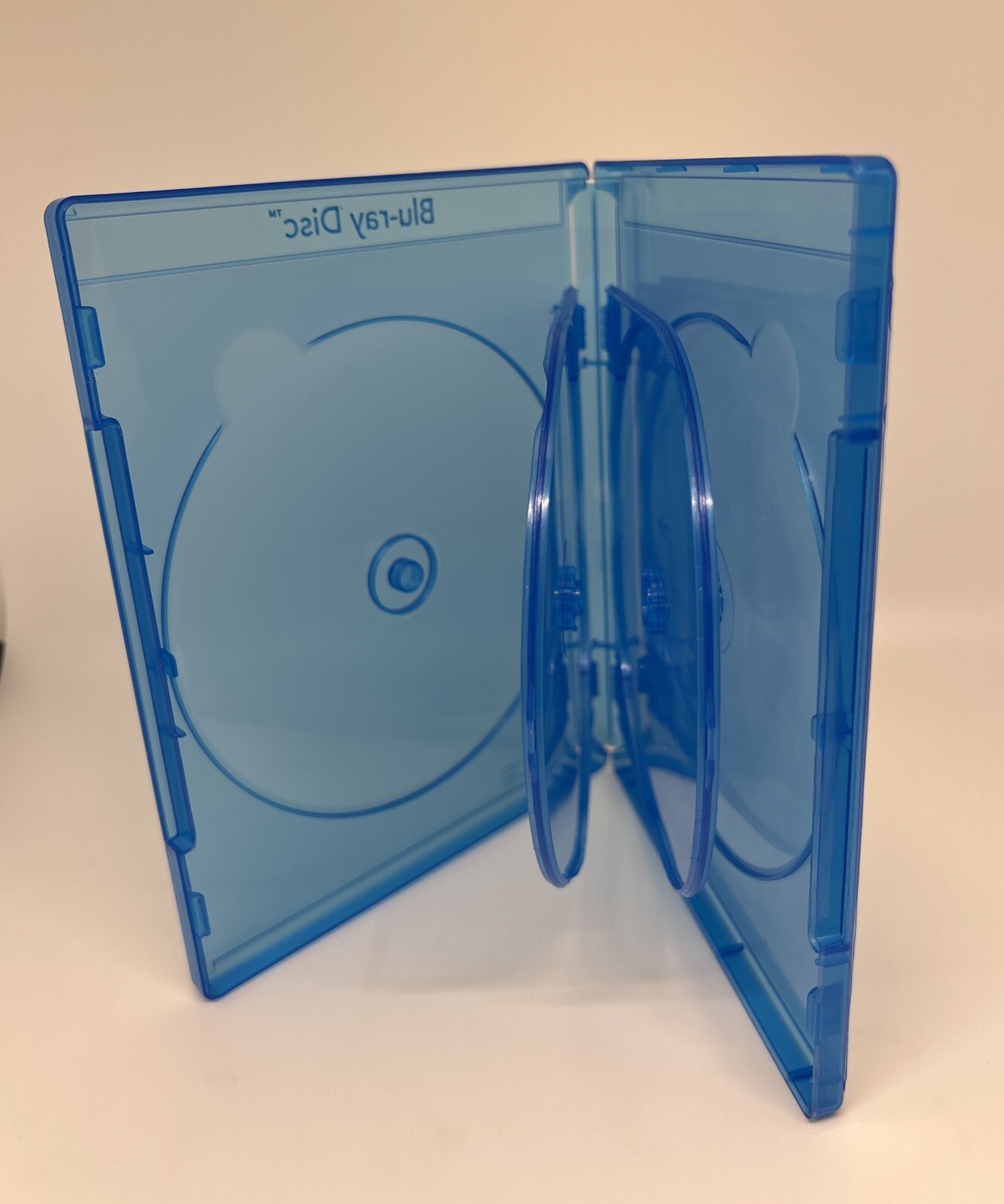 3 PCS NEW TOP QUALITY SCANAVO 14mm Blu-Ray 5-DVD Cases, Logo, BRAMZ.5DISC.14MM